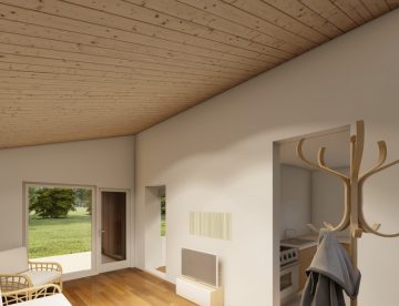 gatava koka moduļu māja 40m2