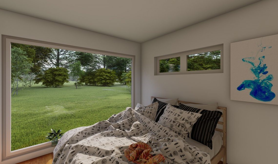 gatava koka moduļu māja 40m2