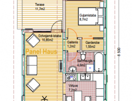 gatava koka moduļu māja 40m2