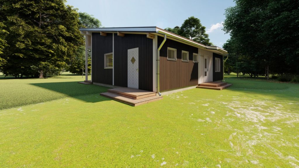 koka paneļu māja 63m2, panelhaus.lv