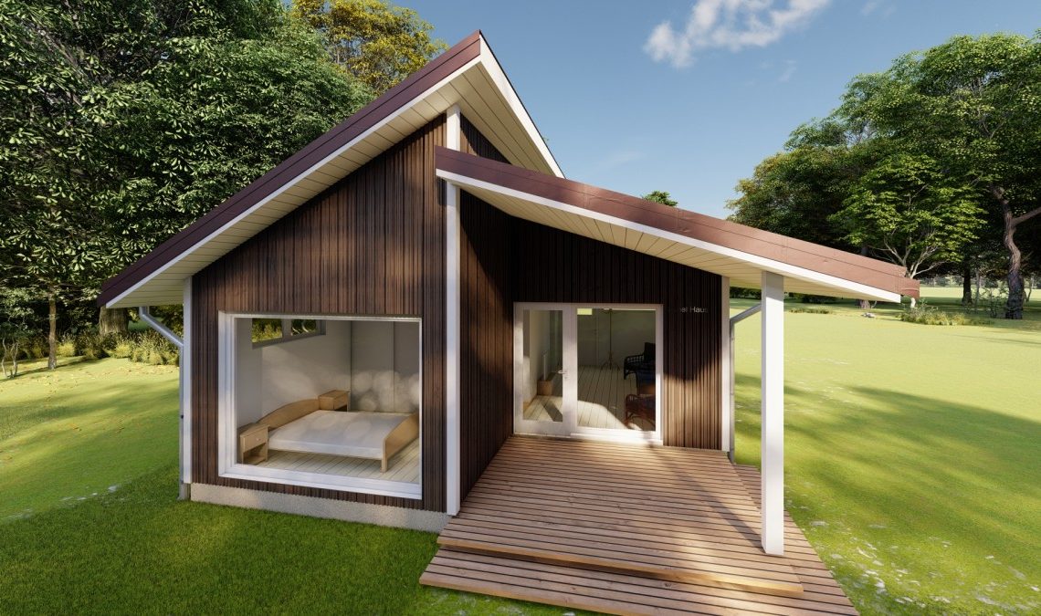 gatava koka moduļu māja 40m2