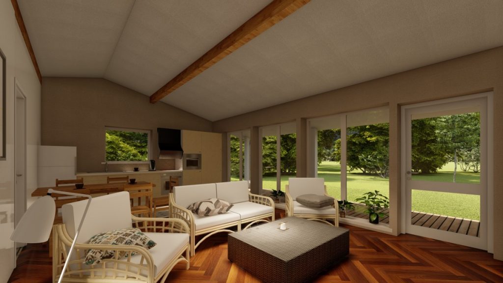 koka paneļu māja 62m2, panelhaus.lv