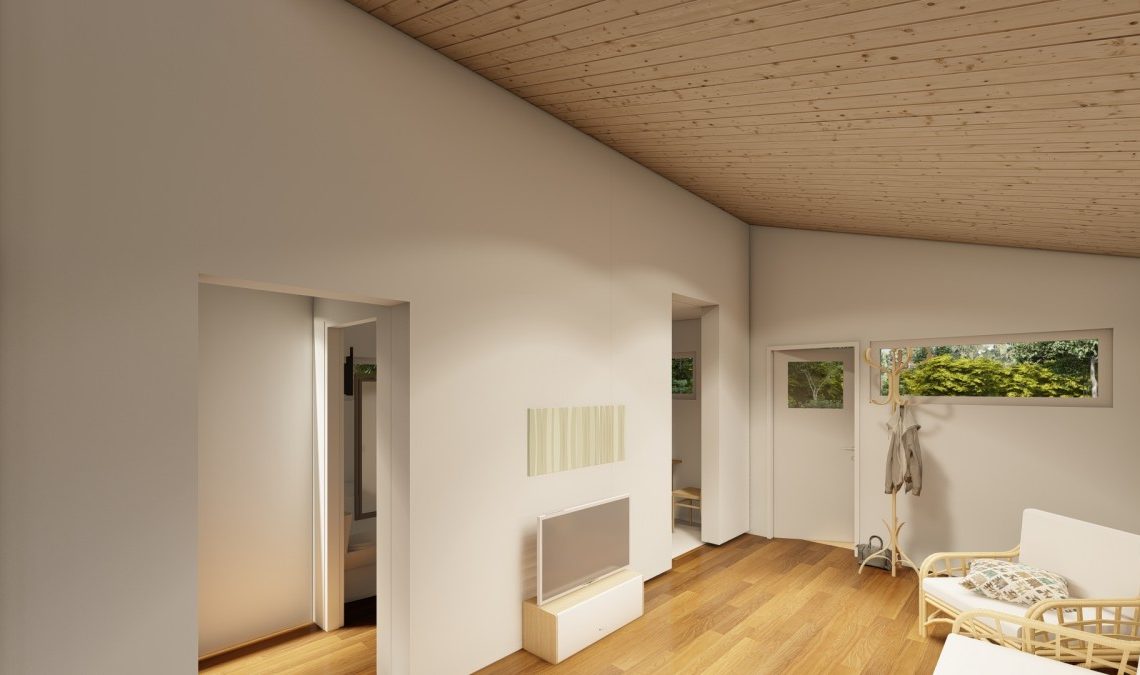 gatava koka moduļu māja 40m2