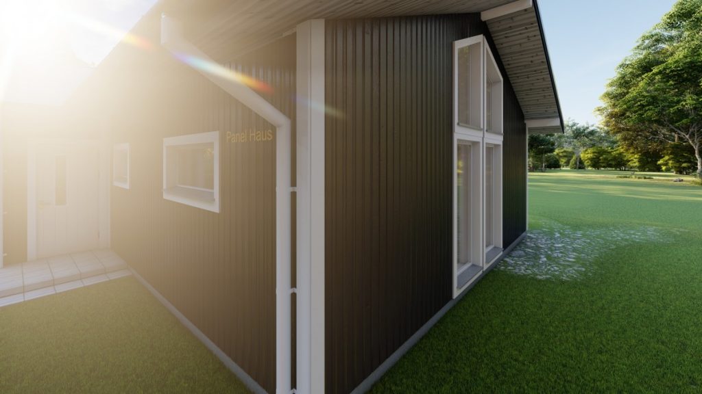 Eko koka paneļu māja 145 m2